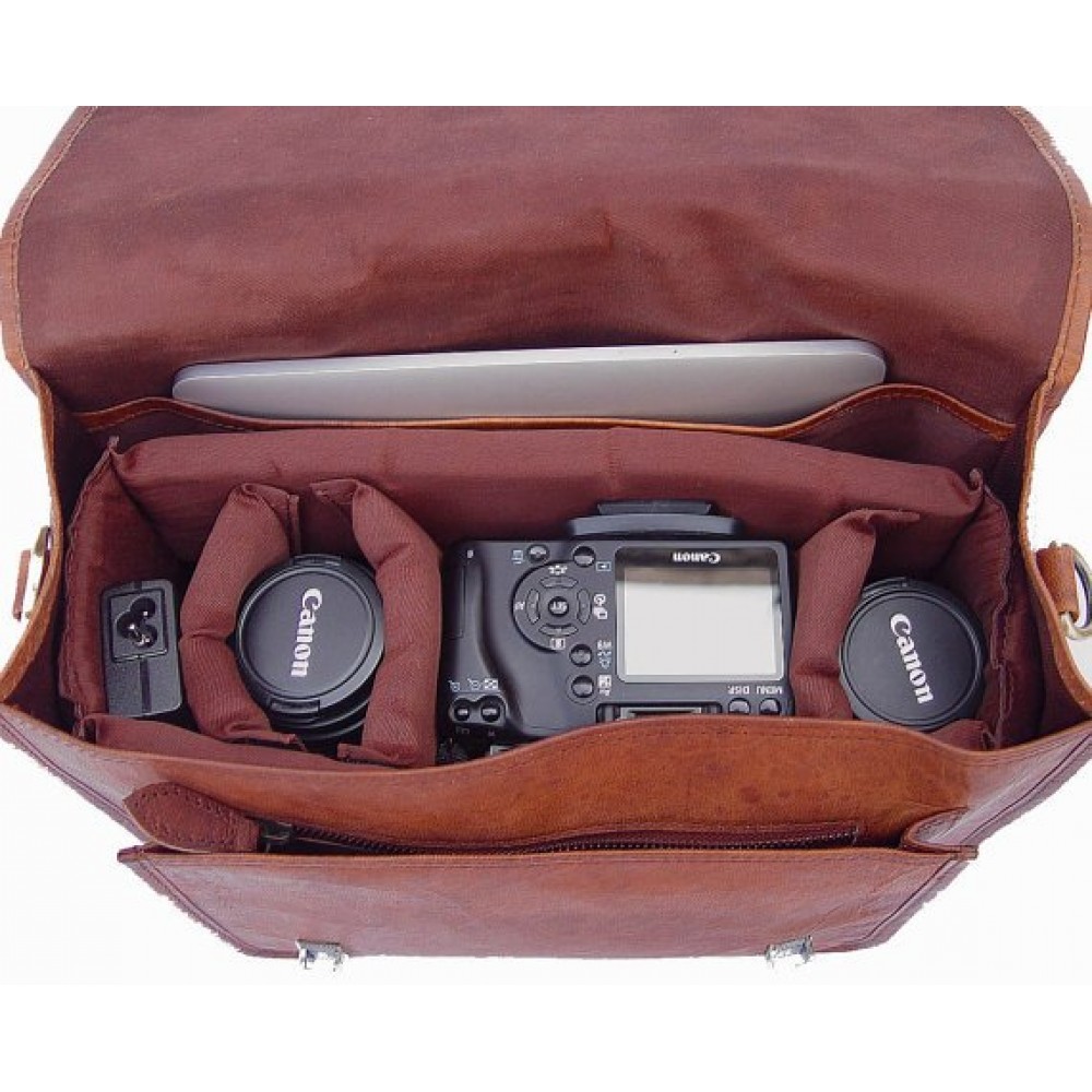 Accessories For Him Handmade Leather Camera Bag